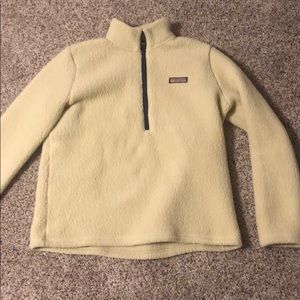Cream Vineyard Vines fleece!